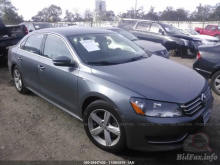 Volkswagen Passat S 2014 Gray 1.8L