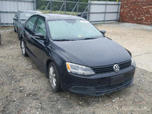 Volkswagen Jetta Se 2012 Black 2.5L 5