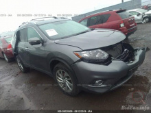 Nissan Rogue S/Sl/Sv 2014 Gray 2.5L