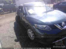 Nissan Rogue 2014 Blue 2.5L