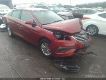 Hyundai Sonata Se 2015 Red 2.4L