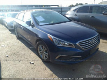 Hyundai Sonata 2017 Blue 2.4L