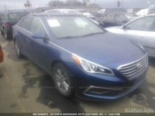 Hyundai Sonata 2016 Blue 2.4L