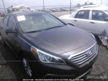 Hyundai Sonata 2015 Gray 2.4L