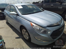 Hyundai Sonata 2012 Light Blue 2.4L