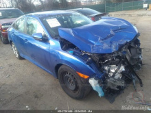 Honda Civic Sedan Lx 2016 Blue 2.0L