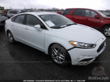 Ford Fusion Se 2016 White 2.5L