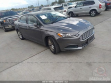 Ford Fusion Se 2013 Gray 2.5L