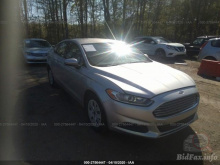 Ford Fusion S 2014 Silver 2.5L