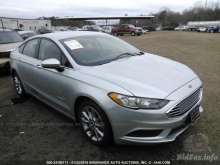 Ford Fusion 2017 Silver 2.0L