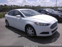 Ford Fusion 2014 White 2.5L