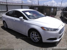 Ford Fusion 2013 White 1.6L