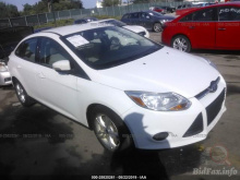 Ford Focus 2013 White 2.0L