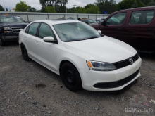 Volkswagen Jetta Se 2012 White 2.5L 5