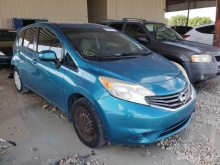 Nissan Versa Note S 2014 Teal 1.6L 4