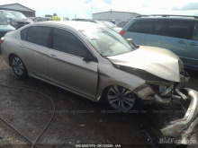 Honda Accord Sedan Lx 2014 Gold 2.4L