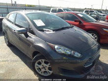 Ford Fiesta Se 2014 Gray 1.6L