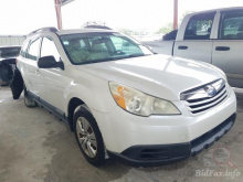 Subaru Outback 2.5I 2010 White 2.5L 4