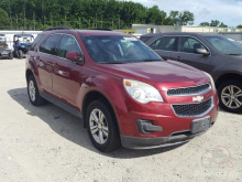 Chevrolet Equinox Lt 2010 Red 2.4L 4