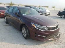 Kia Optima Lx 2016 Maroon 2.4L 4