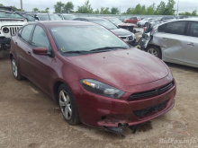 Dodge Dart Sxt 2015 Maroon 2.4L 4