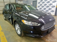 Ford Fusion Se 2015 Black 2.5L