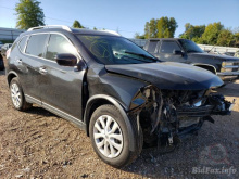 Nissan Rogue S 2016 Black 2.5L 4