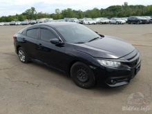 Honda Civic Lx 2016 Black 2.0L 4