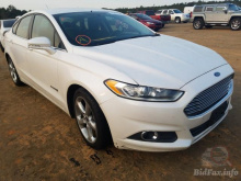 Ford Fusion Se Hybrid 2014 White 2.0L 4