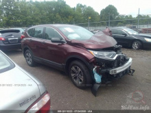 Honda Cr-V Lx 2017 Burgundy 2.4L