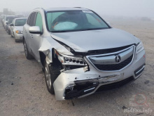 Acura Mdx Advance 2014 Silver 3.5L 6