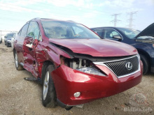 Lexus Rx 350 2012 Red 3.5L 6