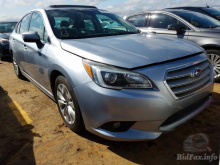 Subaru Legacy 2.5I Premium 2015 Silver 2.5L 4