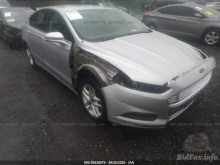 Ford Fusion Se 2014 Silver 2.5L