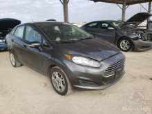 Ford Fiesta Se 2016 Gray 1.6L 4