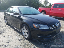 Volkswagen Passat Se 2013 Black 2.5L 5