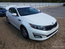 Kia Optima Lx 2015 White 2.4L 4