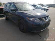 Nissan Rogue S 2015 Blue 2.5L 4