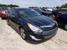 Hyundai Sonata Hybrid 2011 Black 2.4L 4