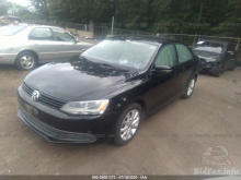 Volkswagen Jetta Sedan Se 2011 Black 2.5L