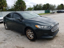 Ford Fusion Se 2015 Green 2.5L 4