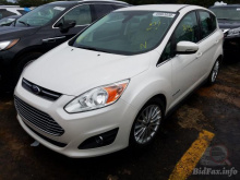 Ford C-Max Sel 2013 White 2.0L 4