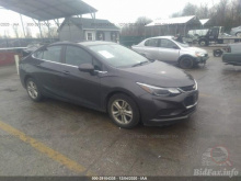 Chevrolet Cruze Lt 2017 Gray 1.4L