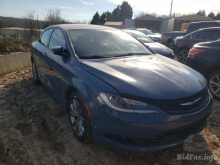 Chrysler 200 S 2015 Blue 2.4L 4