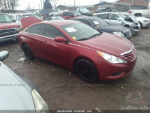 Hyundai Sonata Gls Pzev 2012 Maroon 2.4L