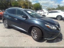 Nissan Murano Sl 2015 Dark Blue 3.5L