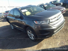 Ford Edge Se 2015 Gray 3.5L