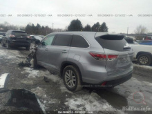 Toyota Highlander Le 2016 Gray 3.5L