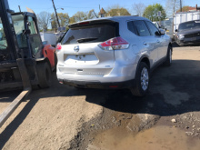 Nissan Rogue S/Sl/Sv 2015 Silver 2.5L