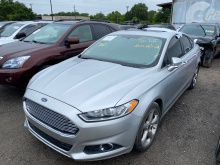 Ford Fusion Se 2015 Silver 2.5L